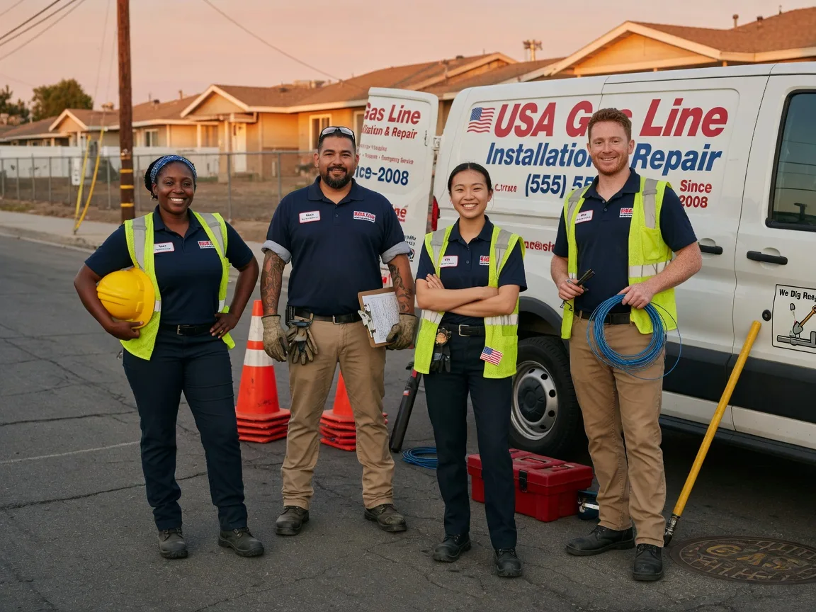 Gas Line Installation company in Black Lick, PA